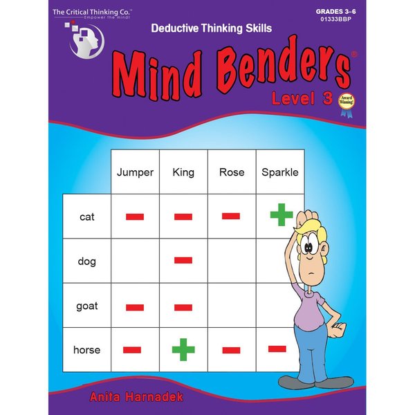 The Critical Thinking Co Mind Benders Level 3, Grades 3-6 01333BBP